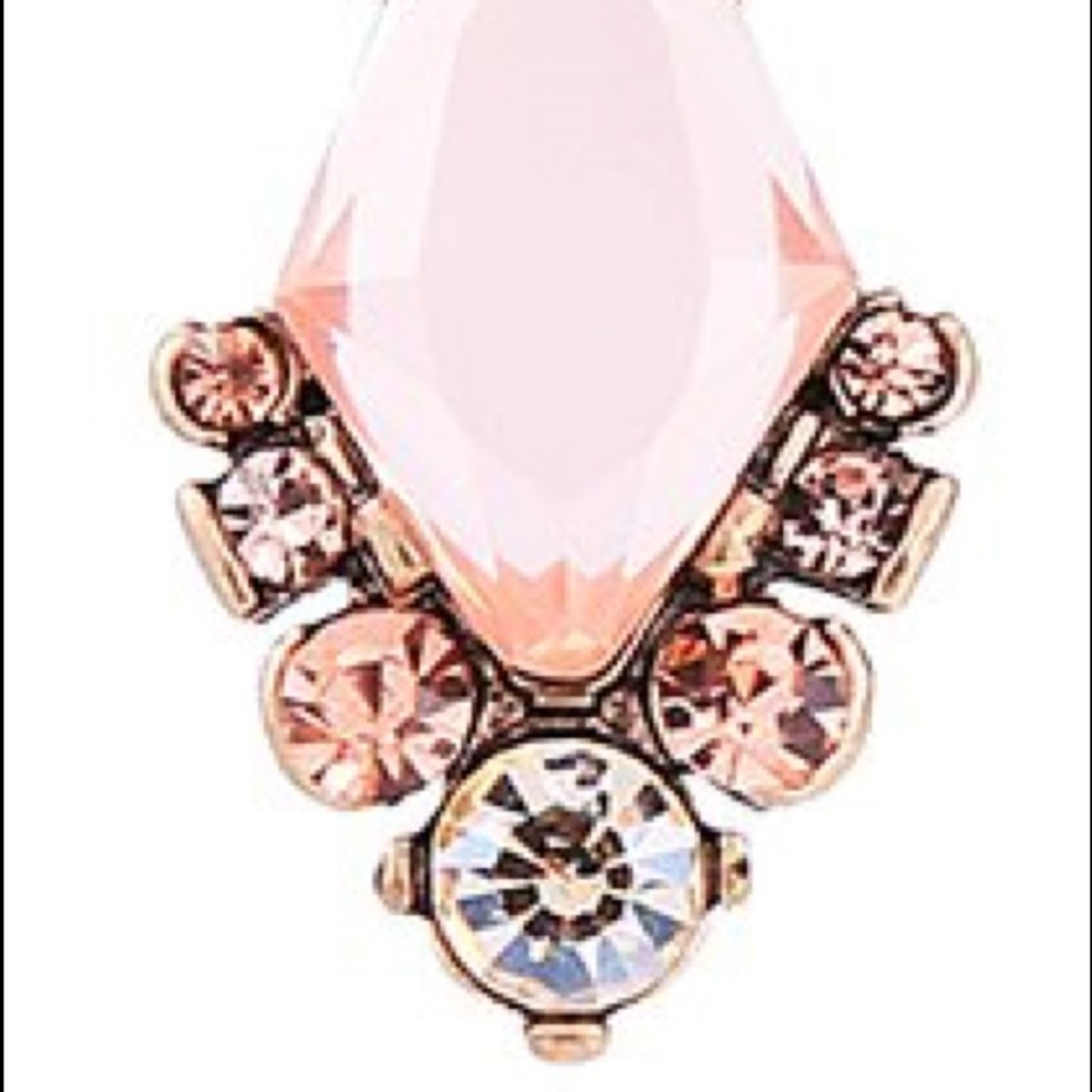 🎉HP x4🎉Pink Crystal Chandelier Drop Earrings - Picture 3 of 7